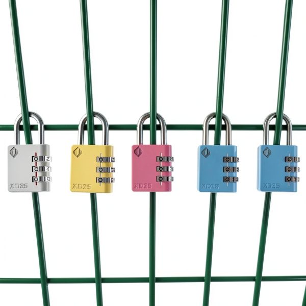 Combination Lock Zarker XD35 3‑Digit Padlock Blue 1‑Pack-7