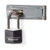 Master Lock Black Covered Aluminum Padlock with Long Shackle 141DLF-6