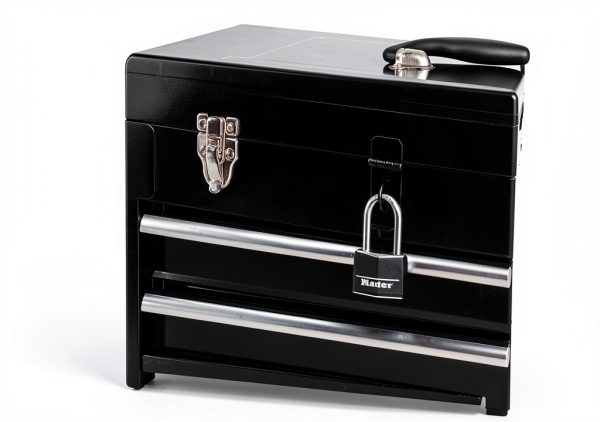 Master Lock Black Covered Aluminum Padlock with Long Shackle 141DLF-1