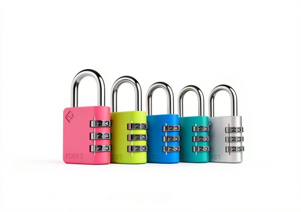 Combination Lock Zarker XD35 3‑Digit Padlock Blue 1‑Pack-8